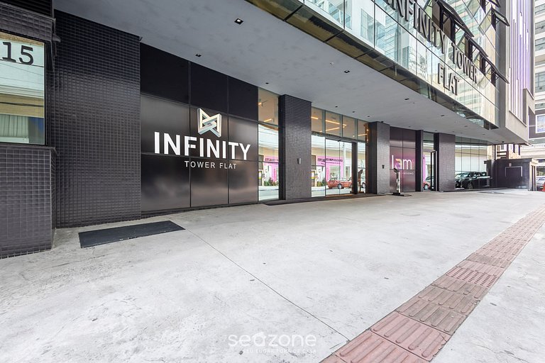 IFT - Ed. Infinity Tower Piso a 350m de Meia Praia
