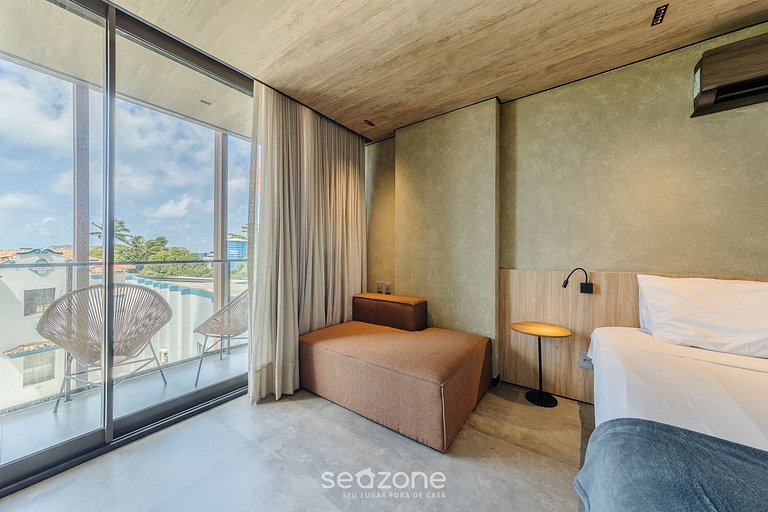 Estudio c/Piscina cerca de la playa NWT0319