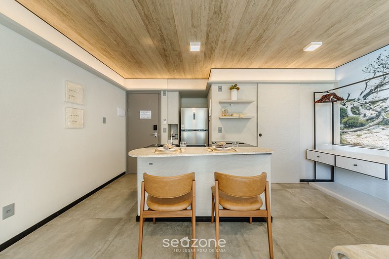 Hermoso Estudio con Vista Lateral al Mar NWT1308