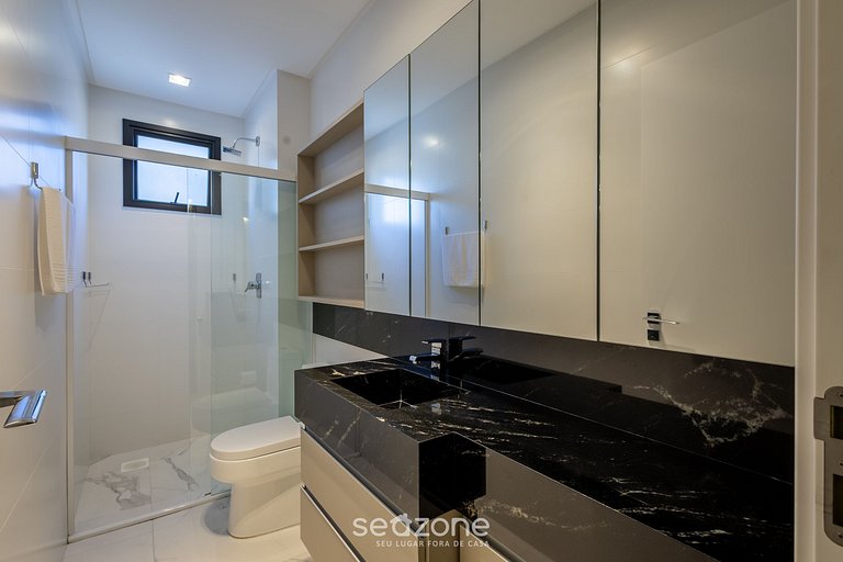 Studio completo c/ piscina a 350m da praia IFT1108