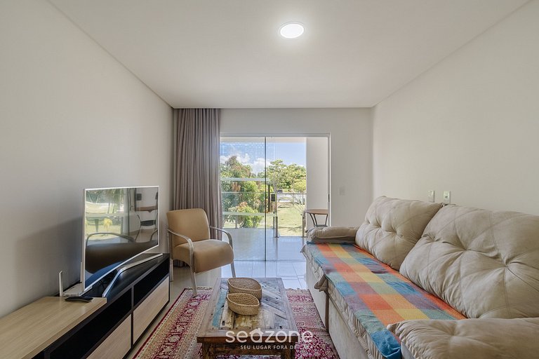 Lindo apto a passos da Praia do Mutá Cód. MUT0047