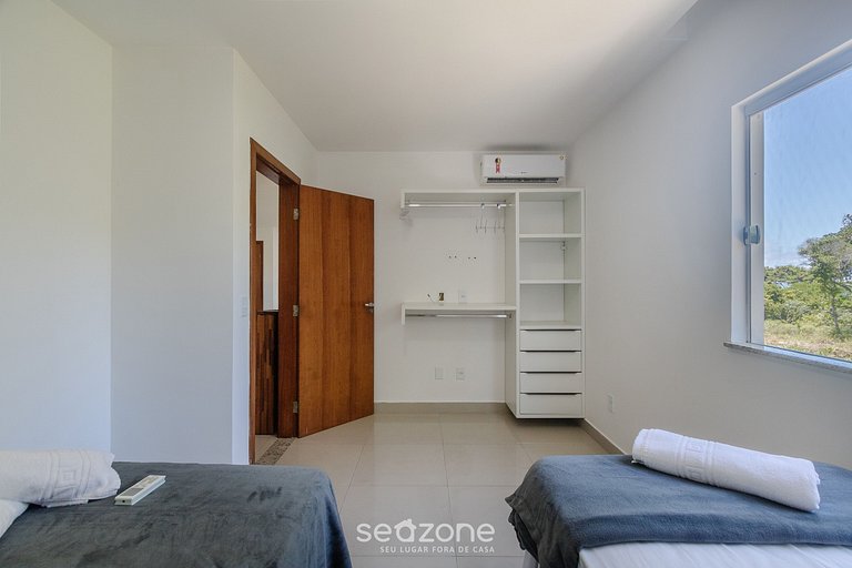 Lindo apto a passos da Praia do Mutá Cód. MUT0047