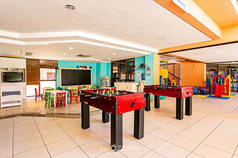 Studio c/ vista para o mar em resort JBV166