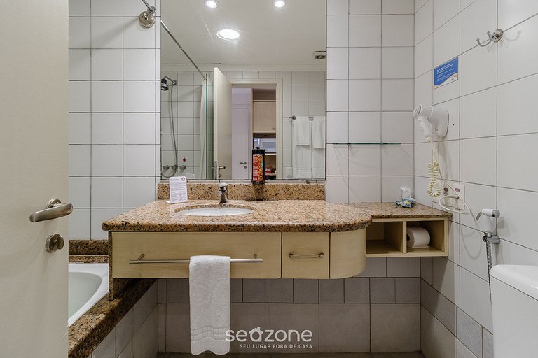 Estudio en Jurerê vista mar y piscina resort JBV134 Seazone