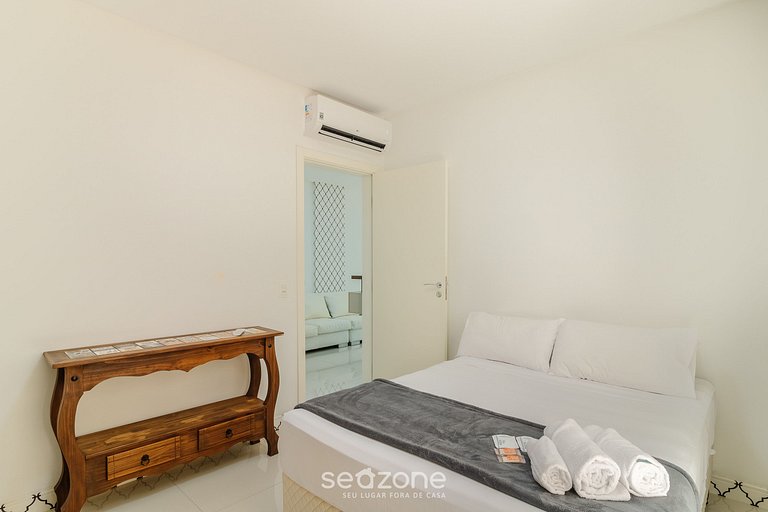 Apto 1Q c/ Piscina a 650m da Praia PDN0113