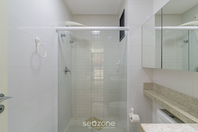 Apto 1Q c/ Piscina a 650m da Praia PDN0113