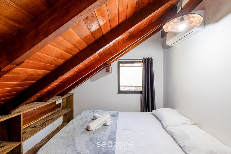 Casa 3H Frente al Mar c/ parrilla Bombinhas SDN042