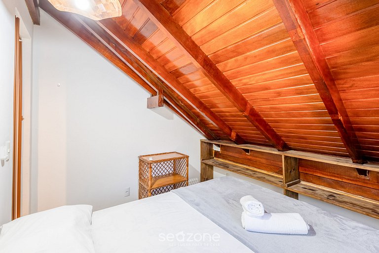 Casa 3H Frente al Mar c/ parrilla Bombinhas SDN042