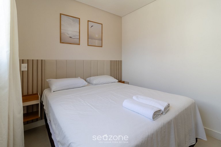 Apto c/ 3Qtos a 200m da Praia dos ingleses MHC0204