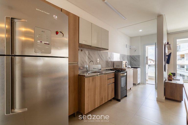 Apto c/ 3Qtos a 200m da Praia dos ingleses MHC0204