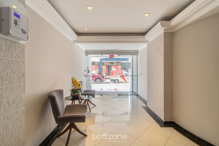 Apto 3Hab c/balcón a 100m de la playa EVZ0601