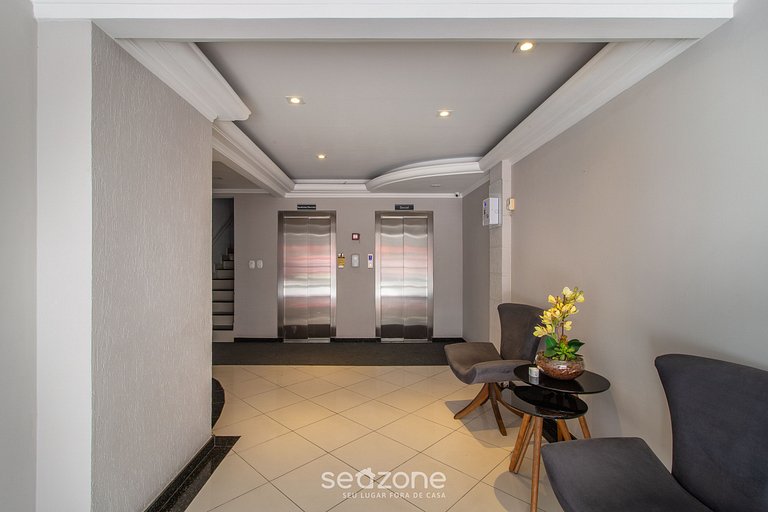 Apto 3Hab c/balcón a 100m de la playa EVZ0601