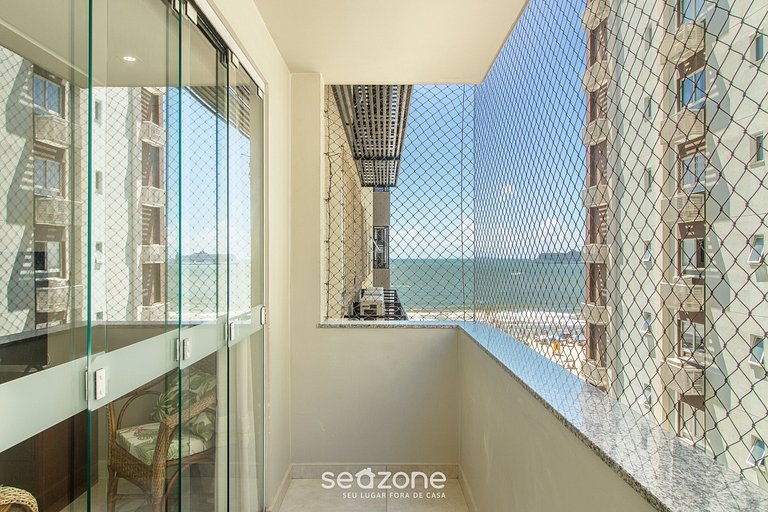 Apto Vista mar c/ 3Q no centro de BC EOA0803