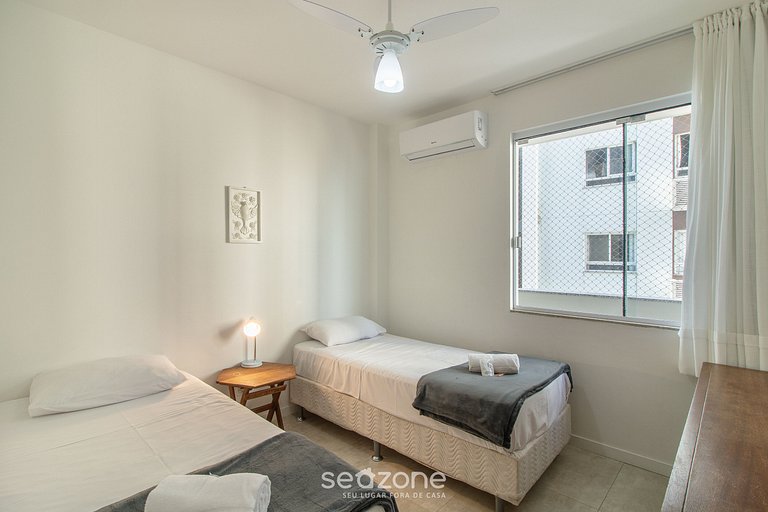 Apto Vista mar c/ 3Q no centro de BC EOA0803