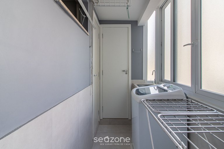 Apto Vista mar c/ 3Q no centro de BC EOA0803