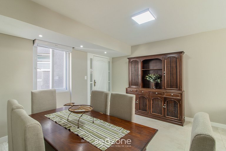 Apto Vista mar c/ 3Q no centro de BC EOA0803