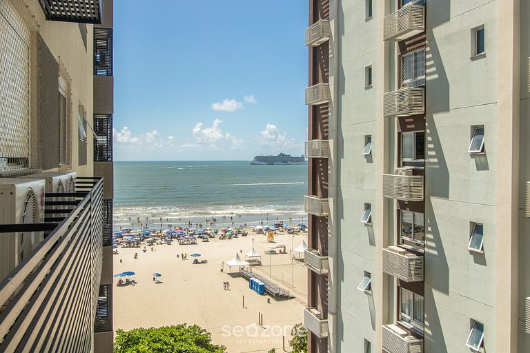 Apto Vista mar c/ 3Q no centro de BC EOA0803