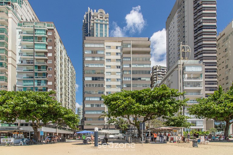 Apto Vista mar c/ 3Q no centro de BC EOA0803