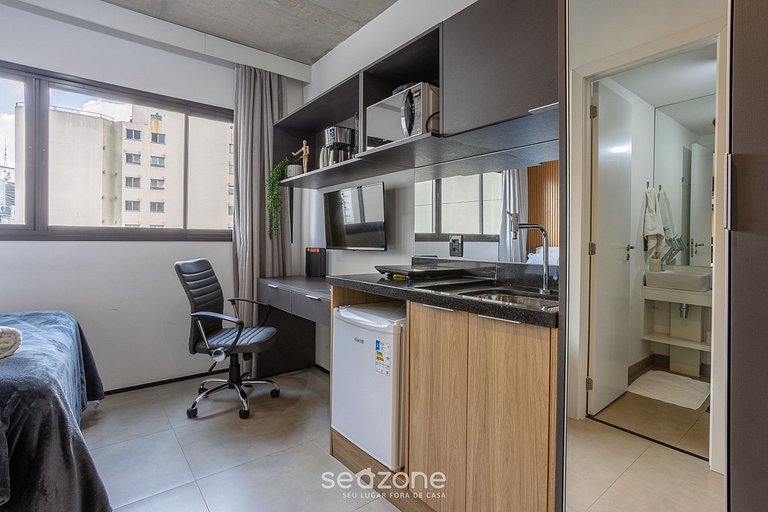 Design e conforto perto do metrô em SP ! VNU1417