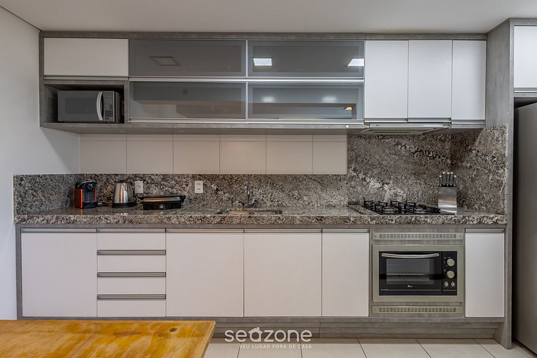 Apto Vista Mar com churrasqueira BBH1003