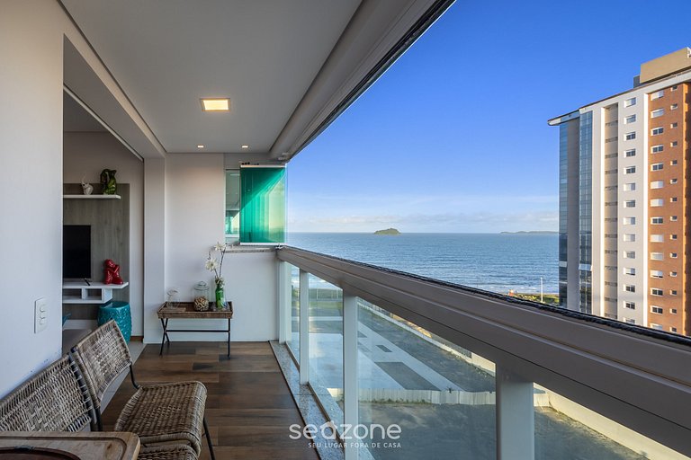 Apto Vista al Mar con parrilla BBH1003