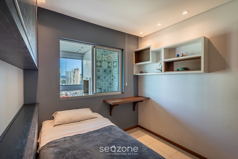 Apto Vista al Mar con parrilla BBH1003