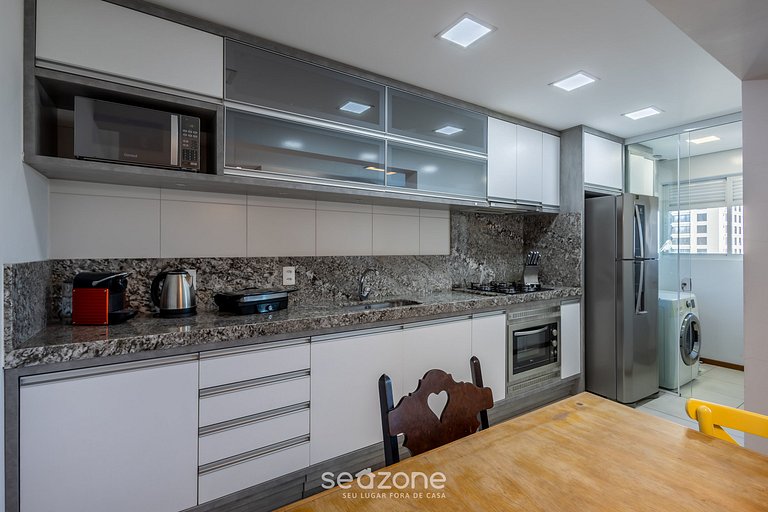 Apto Vista al Mar con parrilla BBH1003