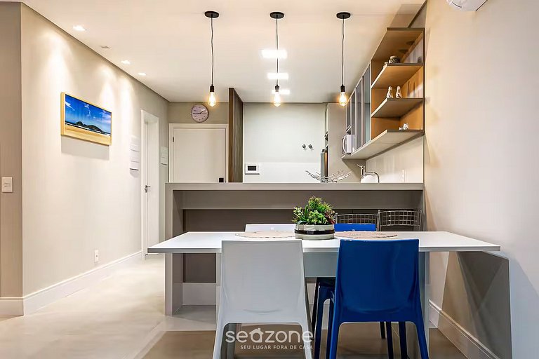 Studio em Jurerê novo próximo da praia ELU109 Seazone