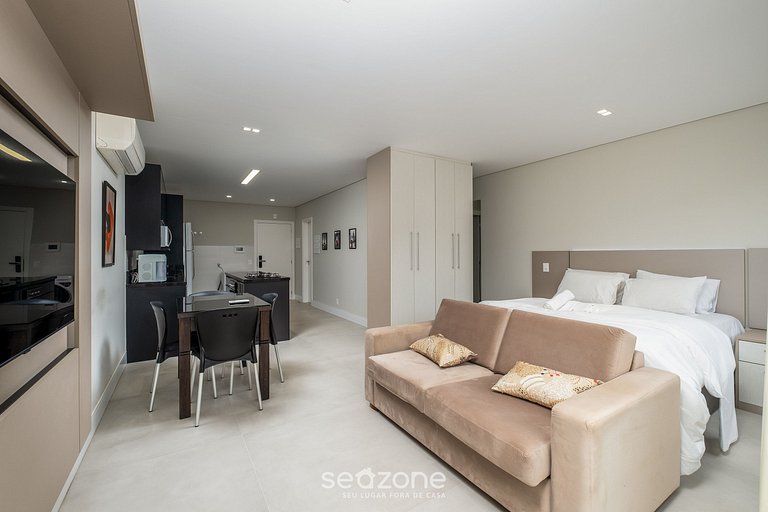 Acogedor estudio cerca de la playa de Jurerê ELU207