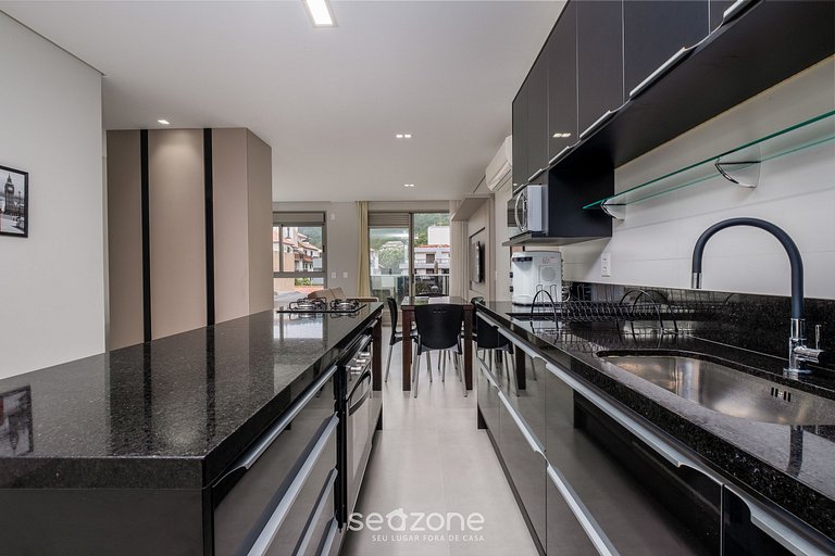 Acogedor estudio cerca de la playa de Jurerê ELU207