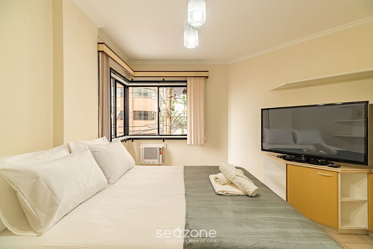 Apt 3Q c/ Churrasqueira a 80m da Praia ERV0101