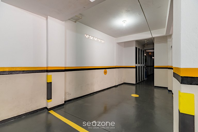 Apt 3Q c/ Churrasqueira a 80m da Praia ERV0101