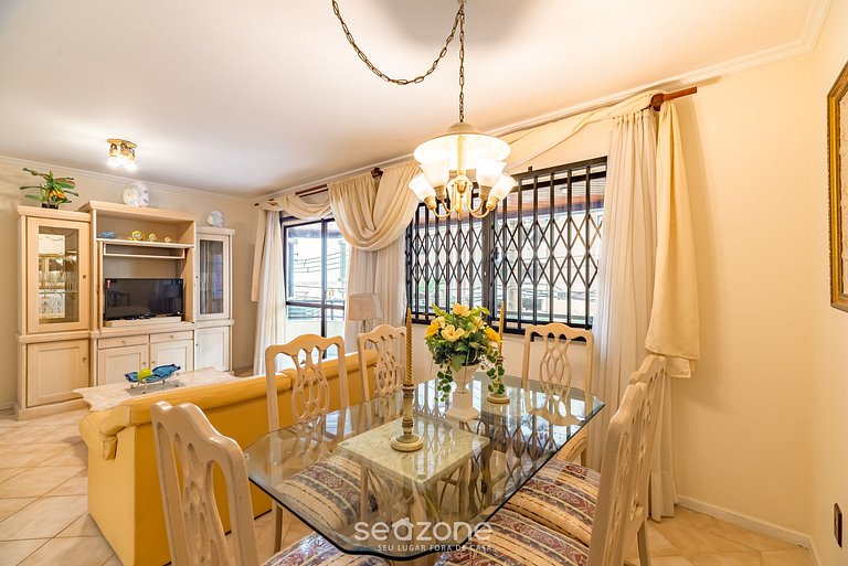 Apt 3Q c/ Churrasqueira a 80m da Praia ERV0101