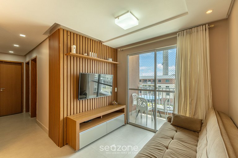 Apto 450m da Praia em Cond. c/ Piscina VAR0302