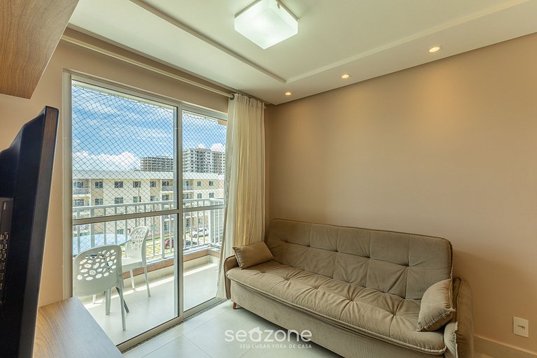 Apto 450m da Praia em Cond. c/ Piscina VAR0302