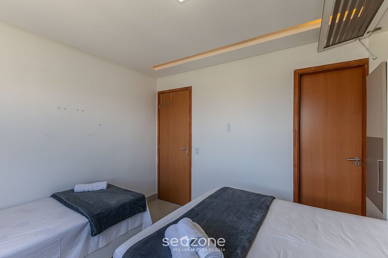 Apto 450m de la playa en Cond. c/ piscina VAR0302