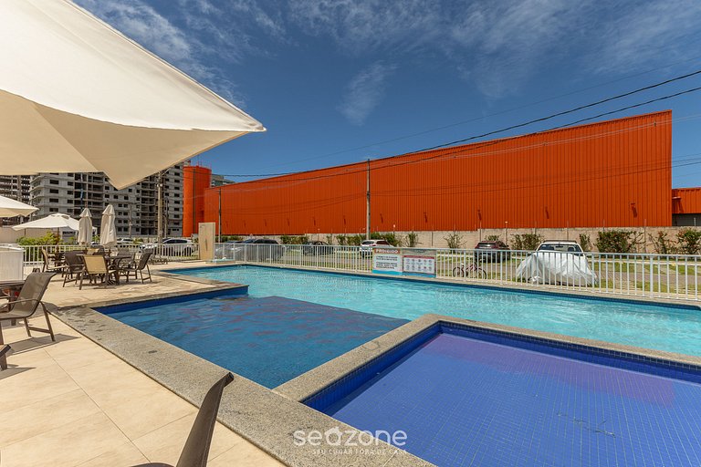 Apto 450m de la playa en Cond. c/ piscina VAR0302