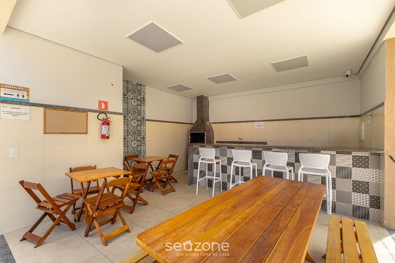 Apto 450m da Praia em Cond. c/ Piscina VAR0302