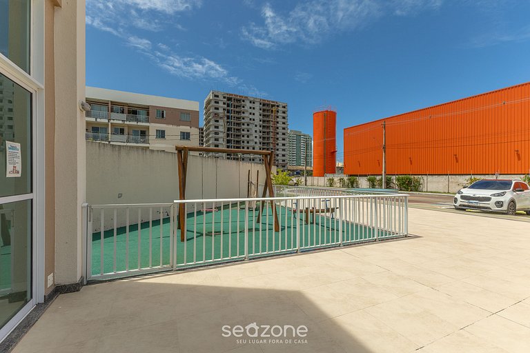 Apto 450m da Praia em Cond. c/ Piscina VAR0302