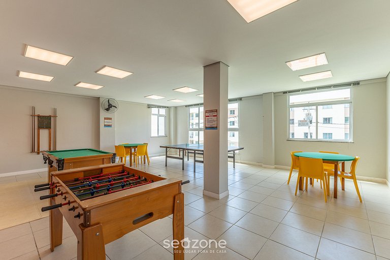 Apto 450m da Praia em Cond. c/ Piscina VAR0302