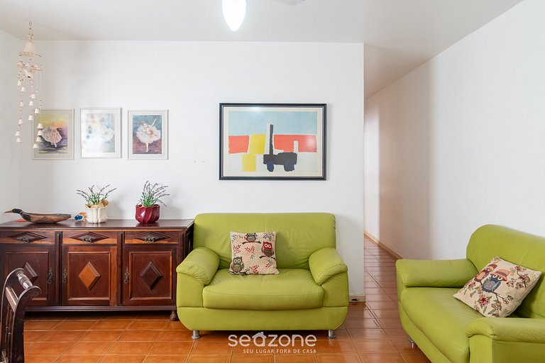 Elegante Apto a 3 minutos de Praia Grande BTI003