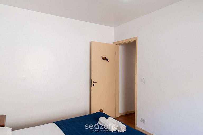 Elegante Apto a 3 minutos da Praia Grande BTI003