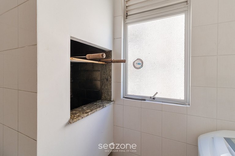 Apto Charmoso Apenas 260m da Praia - RRB0202