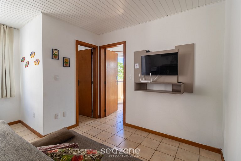 Apto Charmoso Apenas 260m da Praia - RRB0202