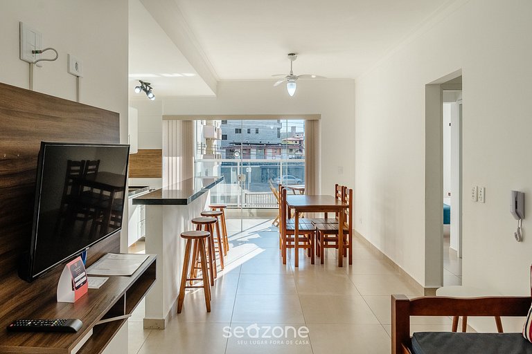 Apt con barbacoa y piscina en Ubatuba RJI011