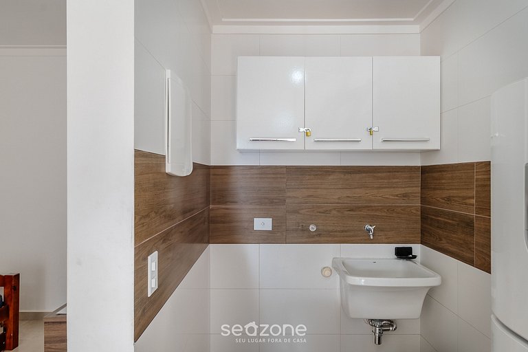 Apt con barbacoa y piscina en Ubatuba RJI011