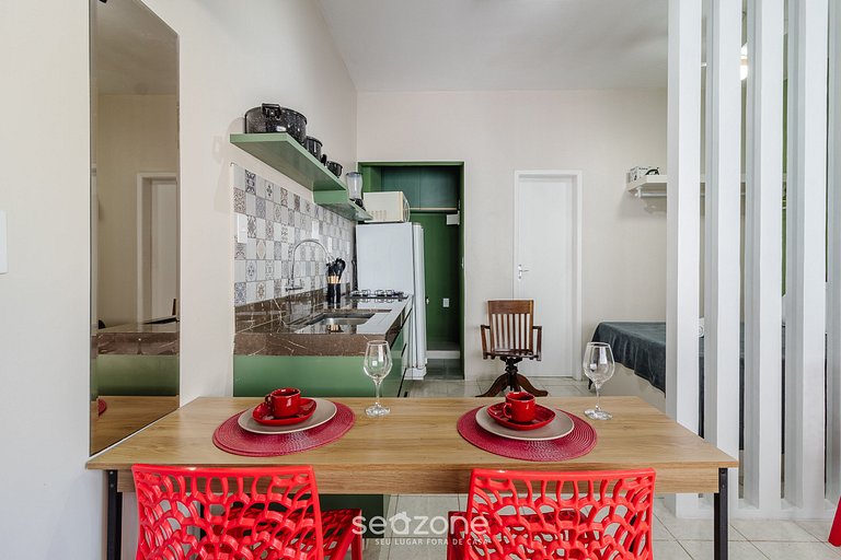 Studio no centro 300m do Pelourinho HAI0203