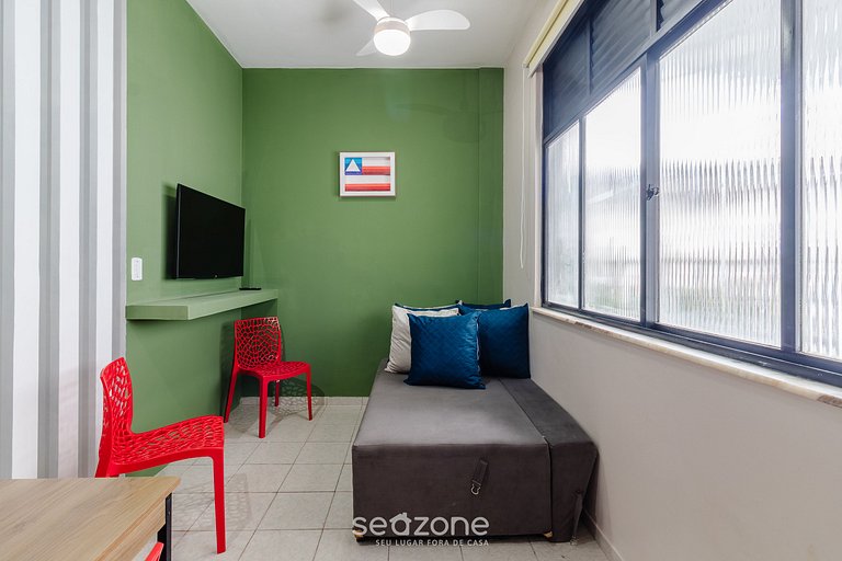 Studio no centro 300m do Pelourinho HAI0203