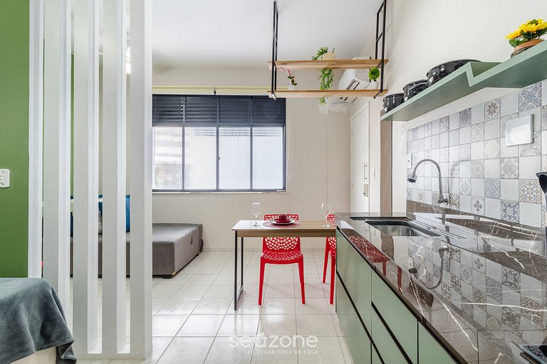 Studio no centro 300m do Pelourinho HAI0203