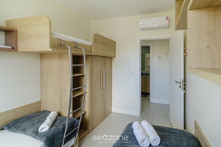 Apt vista lateral al mar cond junto al mar RAP0306